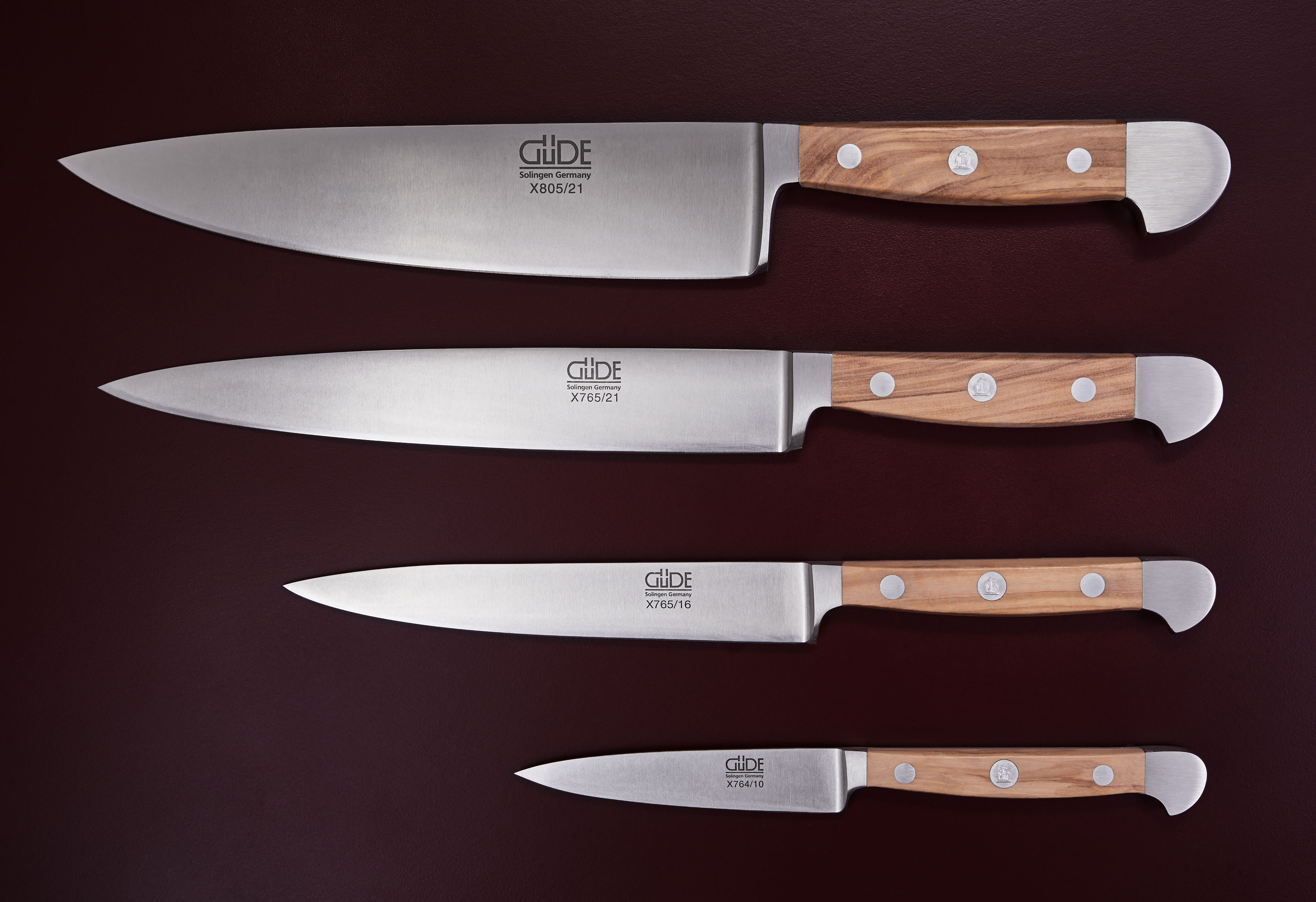 4-teiliges Messerset