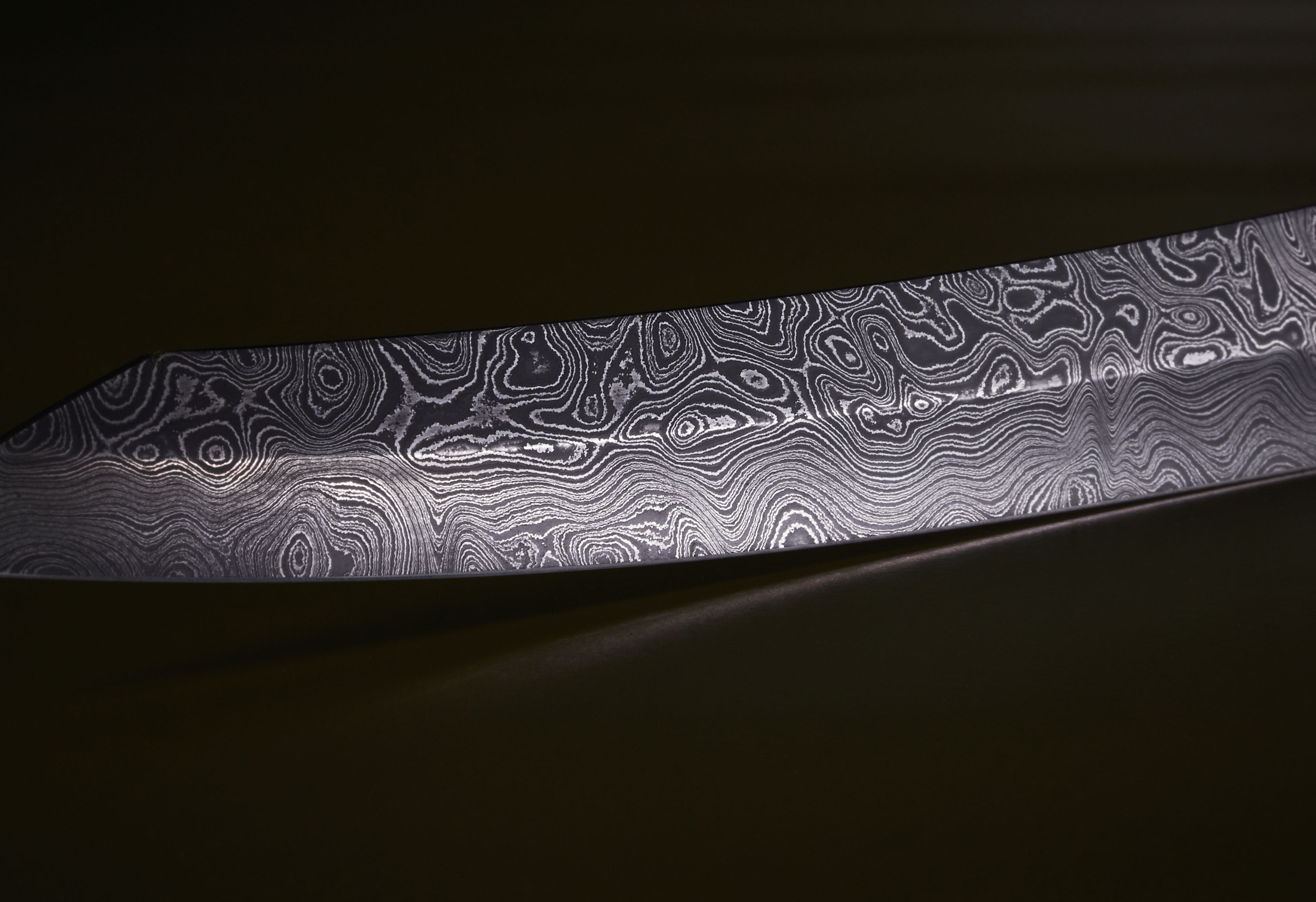 Damast Makassar Ebenholz Slicer 16cm