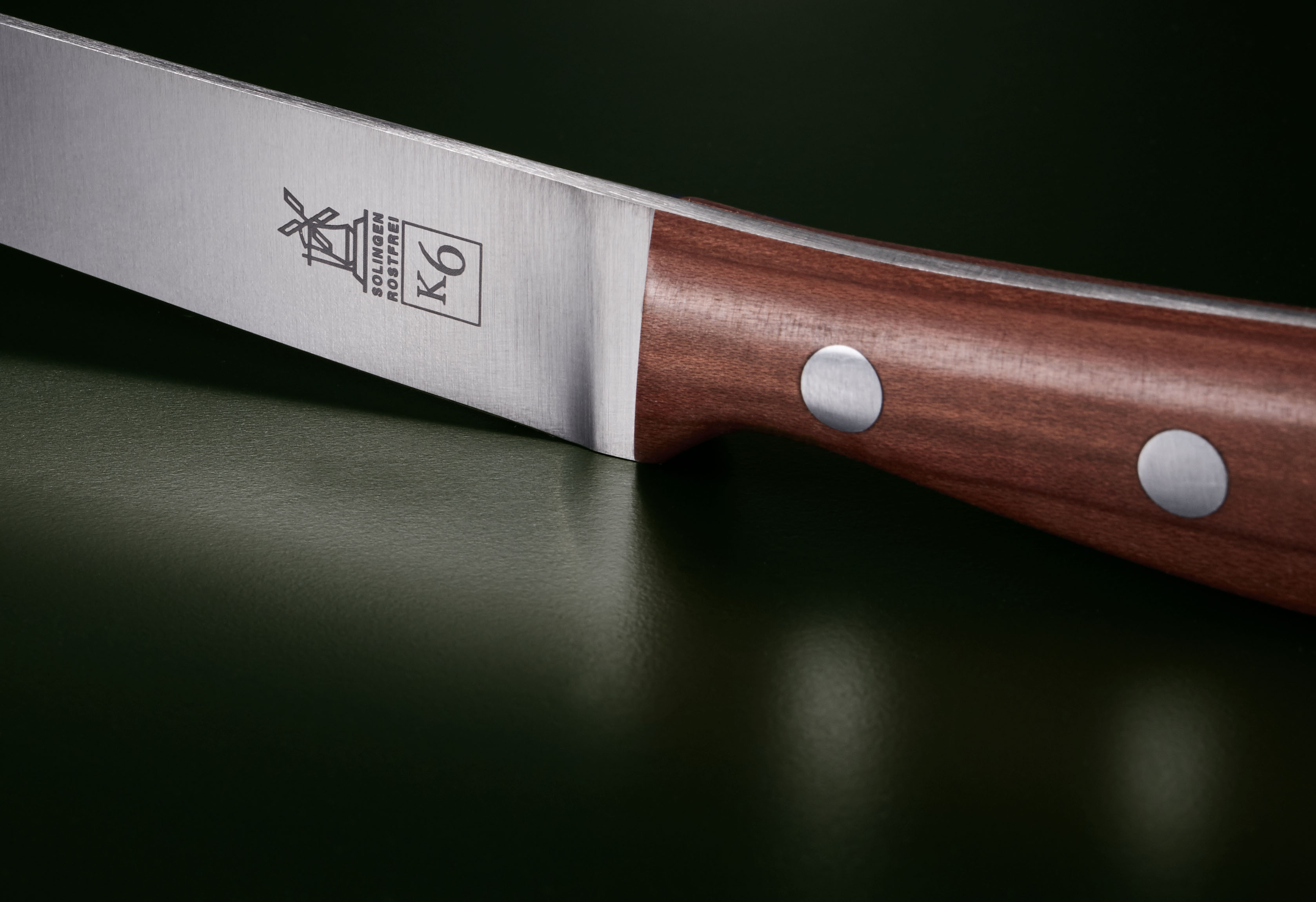 Koch- und Filiermesser 22,5cm Pflaume rostfrei