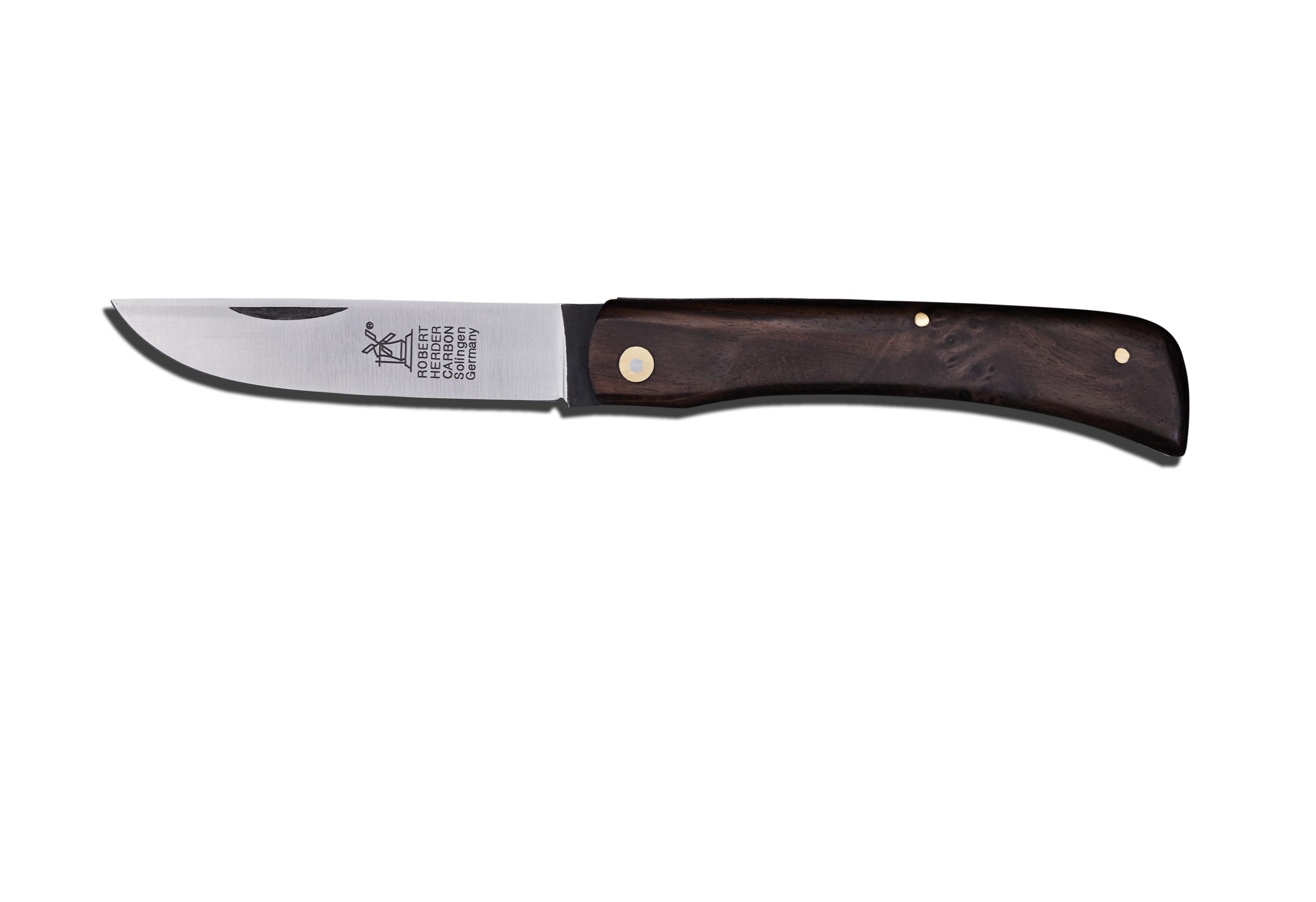 Walnuss Großes Taschenmesser carbon