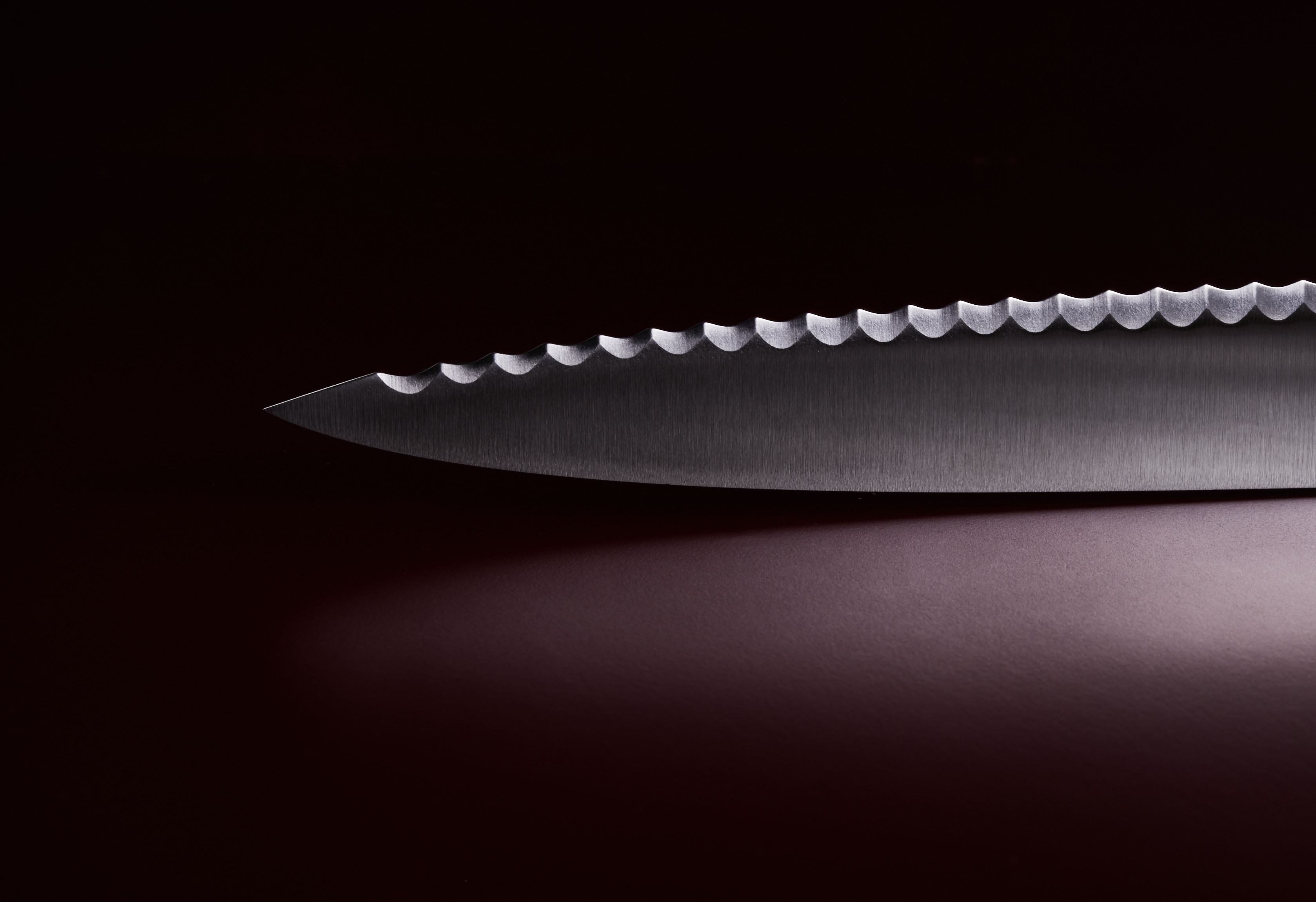 Schinkenmesser mit Welle