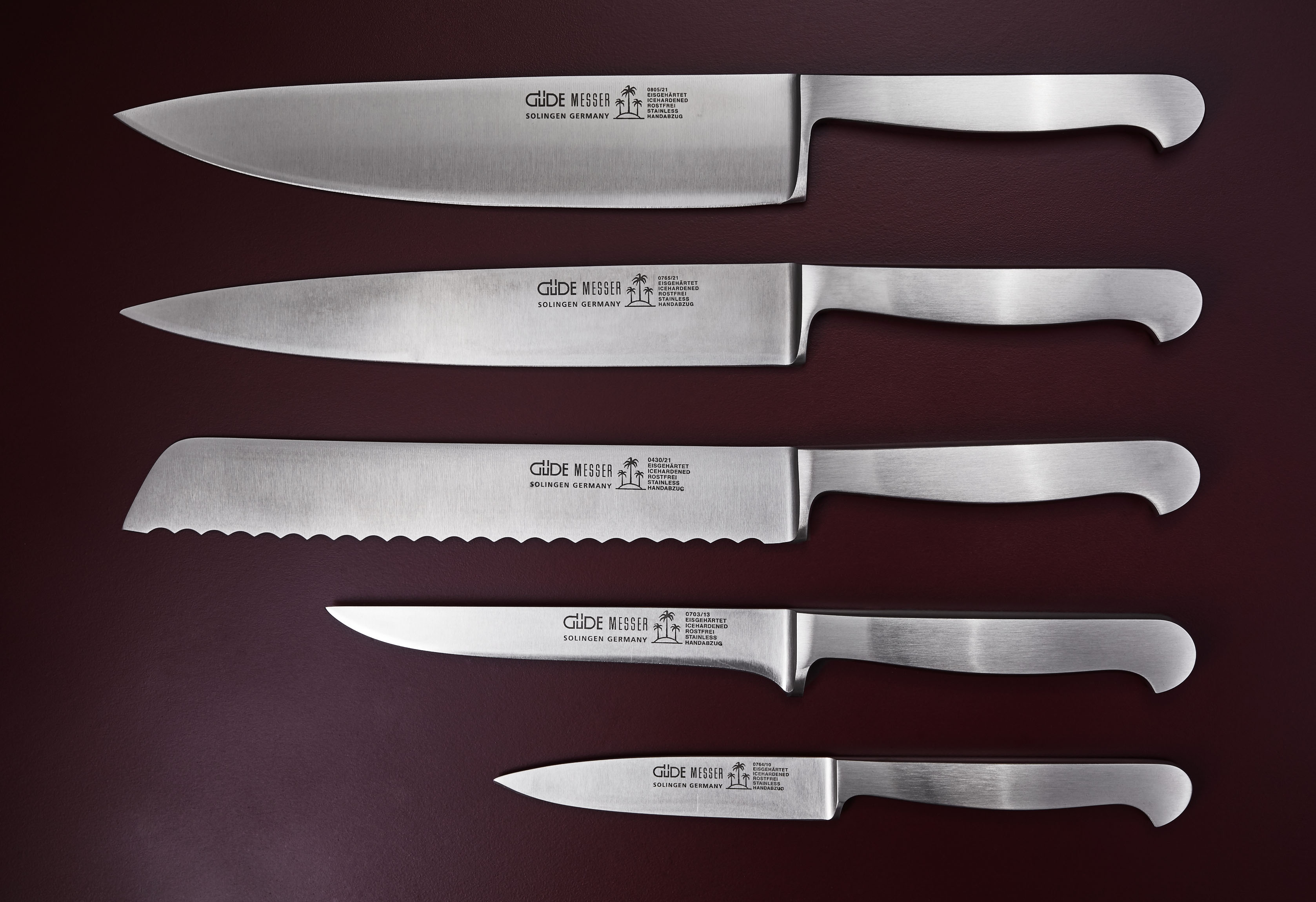 5-teiliges Messerset