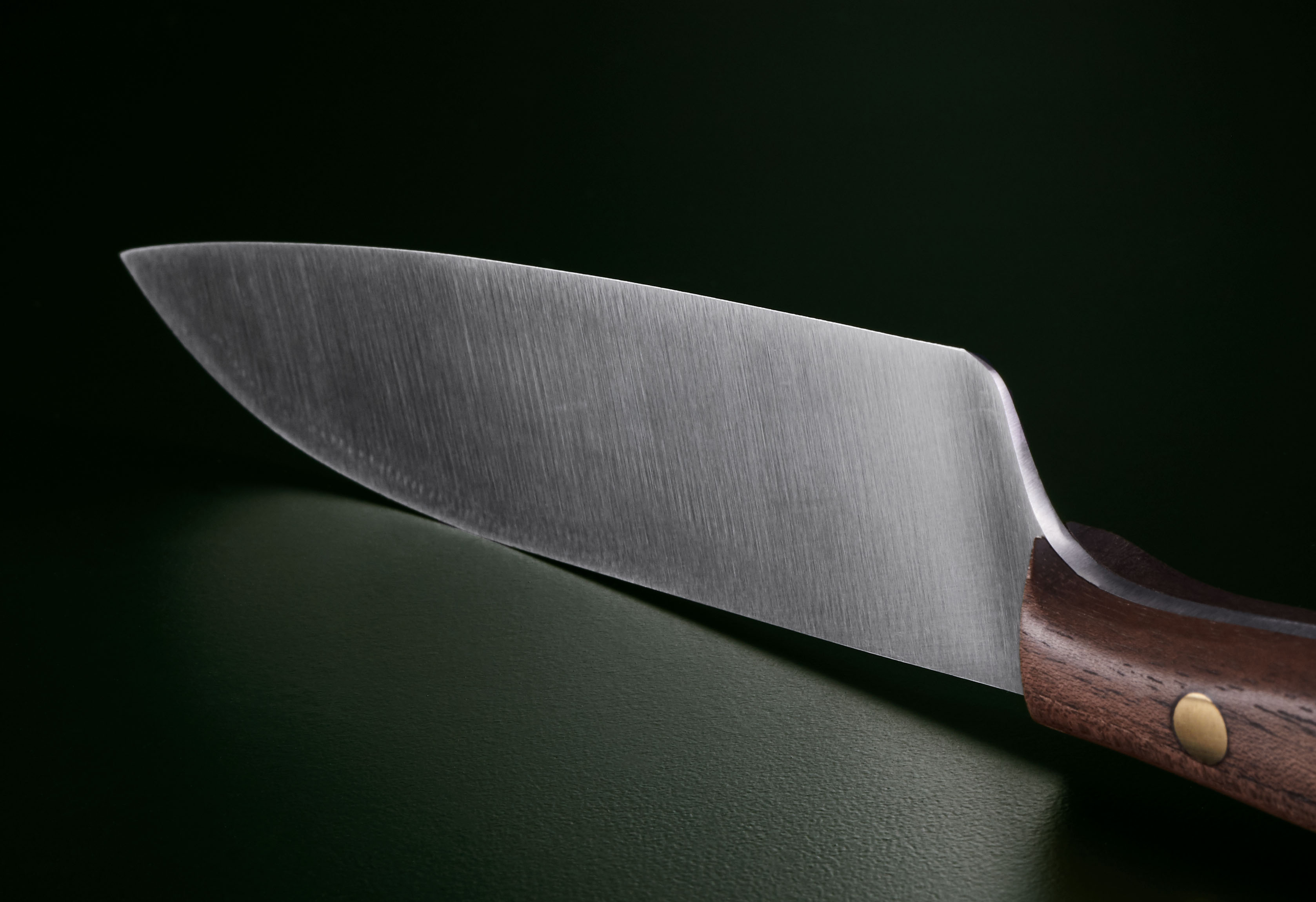 Koch- und Filiermesser 12,5cm Walnuss rostfrei