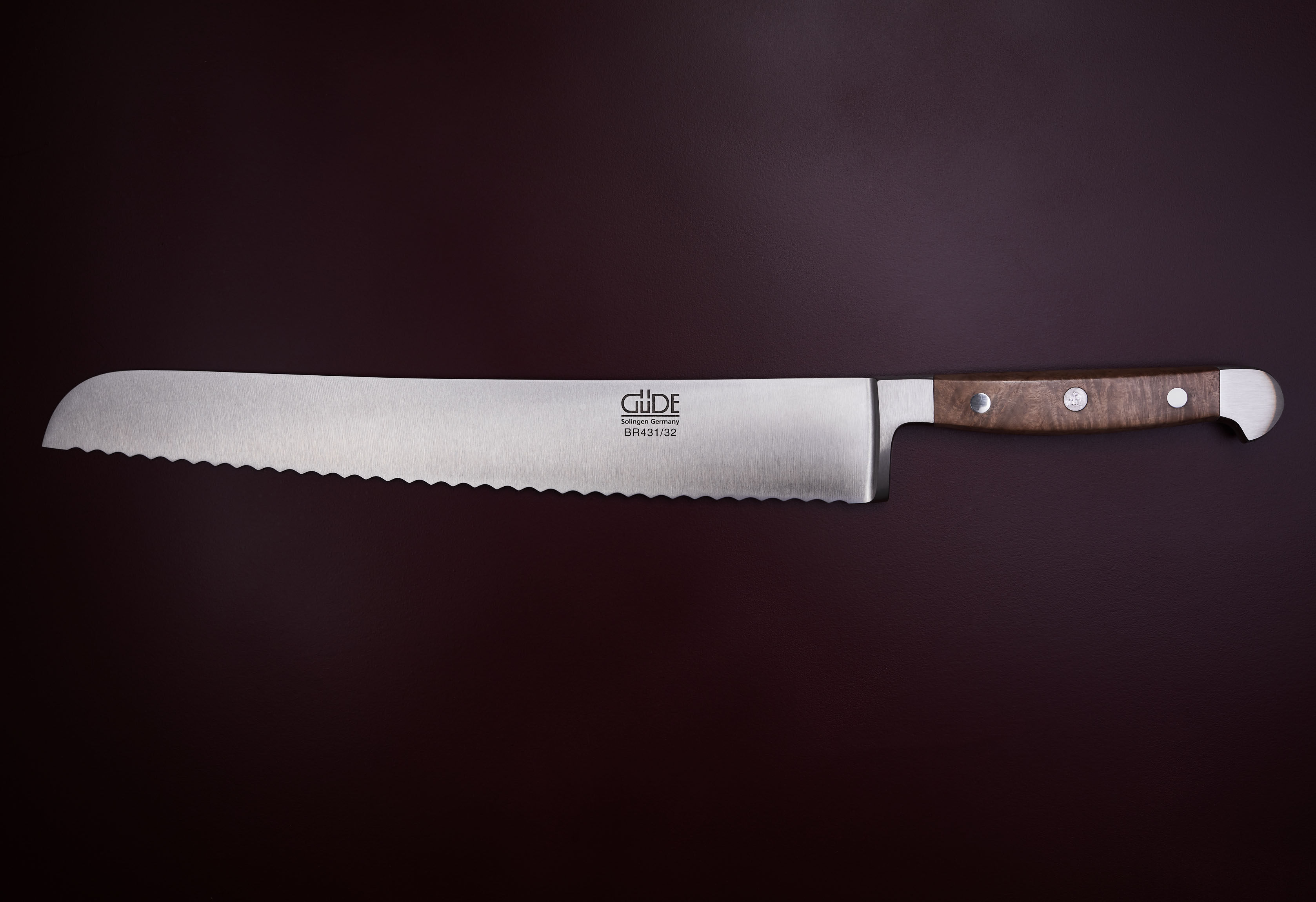 Großes Brotmesser „Franz Güde“ 32cm