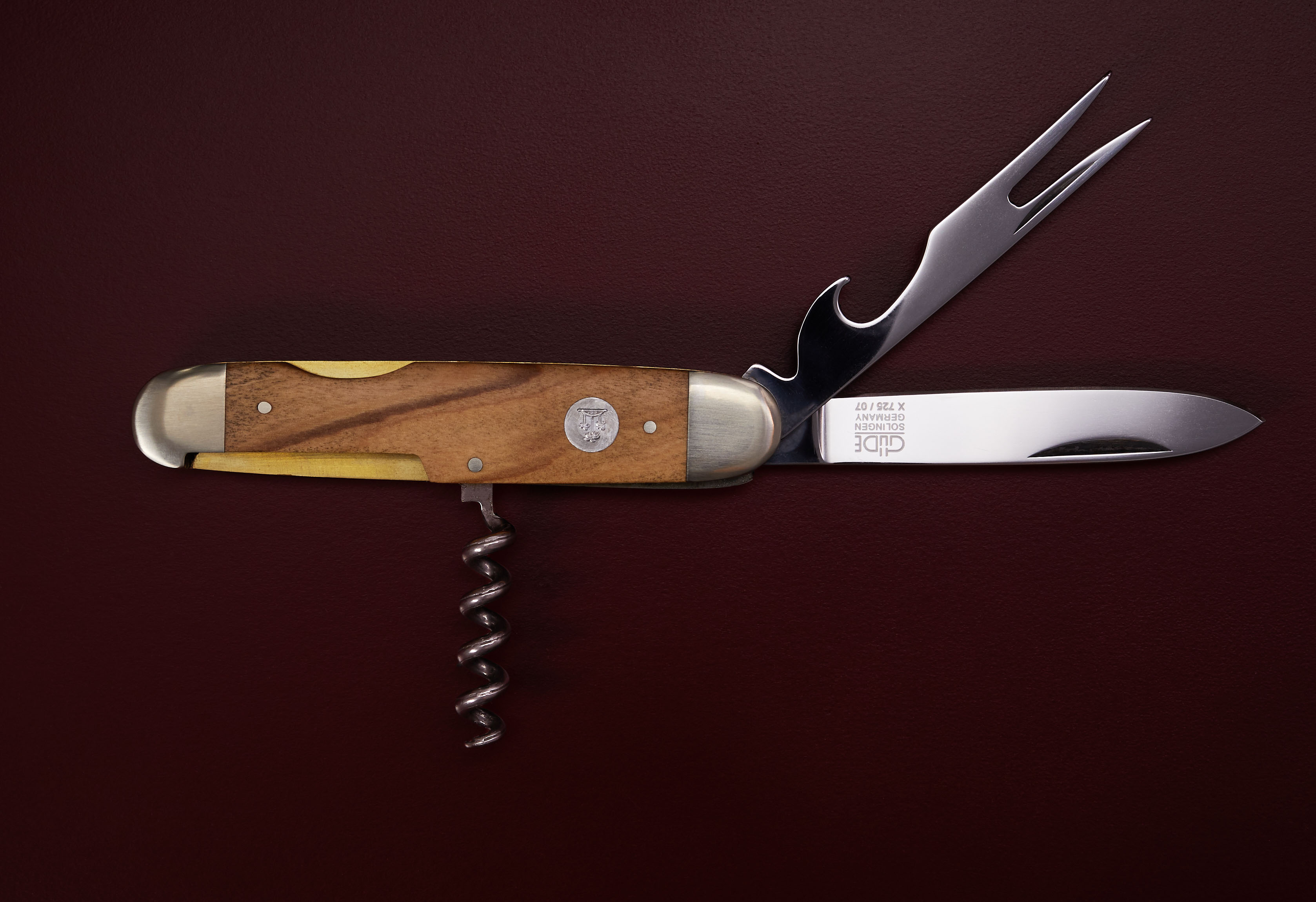 Taschenmesser mit Pitchgabel