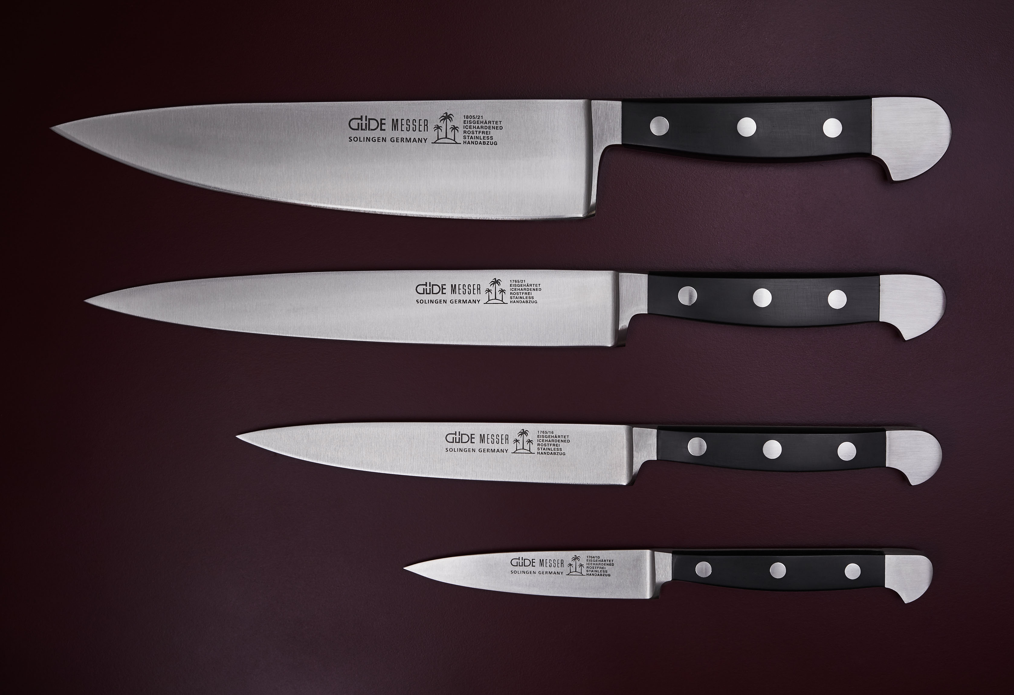 4-teiliges Messerset